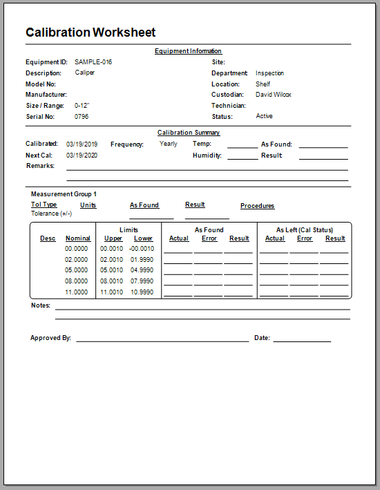 docketport 468 calibration sheet download